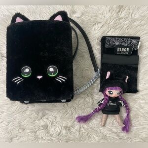 Na! Na! Na! Surprise 3-in-1 Backpack Bedroom Black Kitty with Limited Edition